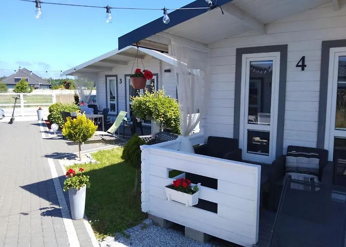 La Z Wlasnymi Ogrodkami- Balia Z Jacuzzi ,sauna ,rowery, Klimatyzacja * Ustka